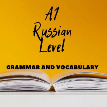 Checklist for the level A1 in Russian